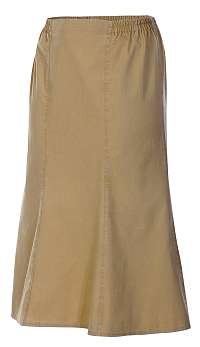 ELBADILA šestidílová sukňa v riflovom štýl