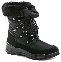 Jacalu 6221.15 čierne dámske zimný topánky