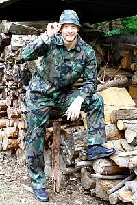 KLASIK - maskáč. nohavice