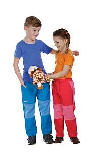 KOMBI detské softshellové nohavice