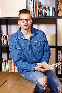 KURT - riflová košeľa dlhý rukáv