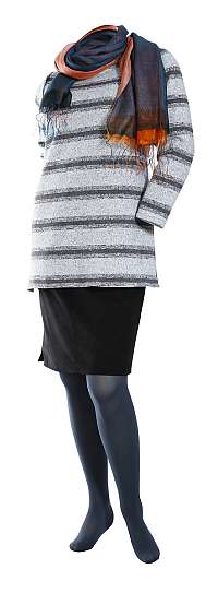 MANESA - krátka menčestrová sukňa 67 cm