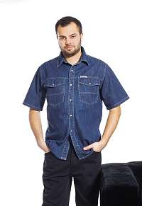 MATY - riflová košeľa