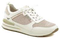 Mustang 1352-301-155 bielo ružové dámske poltopánky