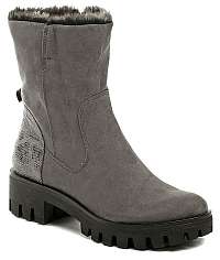 Tamaris 1-25405-29 šedé dámské zimní boty