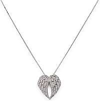 Amen Originálne strieborný náhrdelník so zirkónmi Angels CLWH3