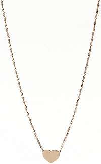 Amen Ružovo pozlátený strieborný náhrdelník Pray, Love CLHR3