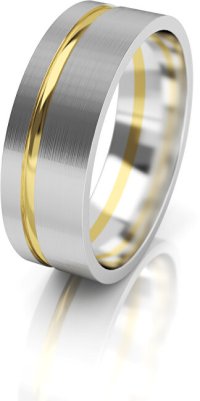 Art Diamond Dámsky snubný prsteň zo zlata AUG139 mm