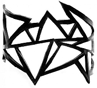ARTcycleBALI Geometrický náramok Matrix BR_059 15,5 cm