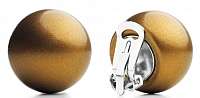 #ballsmania Originálne náušnice O154M 18-0940 Marrone Dorato