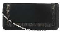Barolo Dámske listová kabelka 1640 čierne