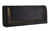 Barolo Elegant nej čierne listová kabelka 1639