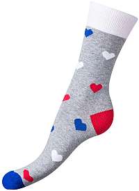 Bellinda Dámske ponožky La + Me Crazy Socks šedá BE491004 -309-38