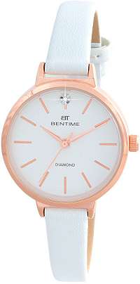 Bentime Dámské hodinky s diamantom 027-9MB-PT12024C