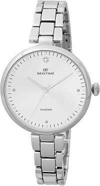 Bentime Dámské hodinky s diamantom 027-9MB-PT12103A