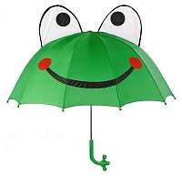 Blooming Brollies Detský palicový dáždnik Kido rable Frog U0100F