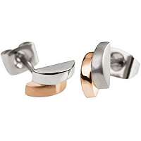 Boccia Titanium Pozlátené titánové náušnice 0552-04