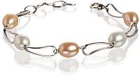 Boccia Titanium Titánový náramok s perlami 0382-01