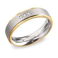 Boccia Titanium Titánový snubný prsteň 0134-04 58 mm