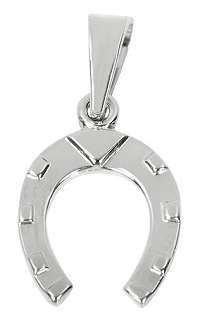 Brilio Prívesok z bieleho zlata Podkova1 001 00219 07