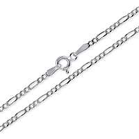 Brilio Silver Strieborný náramok Figaro 18 cm1 086 00060 04