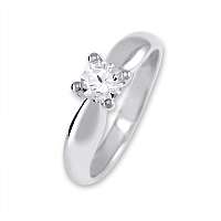 Brilio Silver Strieborný zásnubný prsteň6 001 00401 04 58 mm