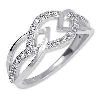 Brilio Silver Úchvatný strieborný prsteň6 001 00532 04 mm