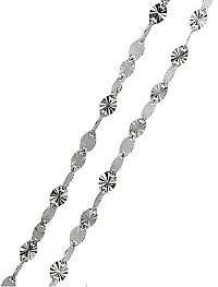 Brilio Silver Zdobený strieborný náramok 19 cm1 086 00134 04