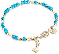 Brosway Nákotník s tyrkysovými korálkami Chakra BHK229