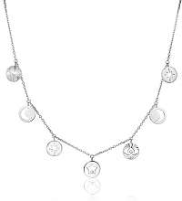 Brosway Oceľový náhrdelník s kryštálmi Chant BAH01