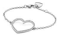 Brosway Oceľový náramok so srdiečkom Minuetto BMU11