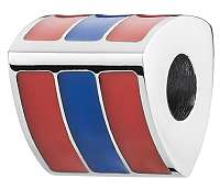 Brosway Oceľový prívesok Team Red & Blue TJ Man BTJN21