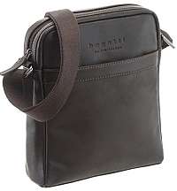 Bugatti Pánska crossbody taška Corso390102 Dark Brown