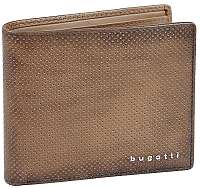 Bugatti Pánska peňaženka Perfo396902 Brown