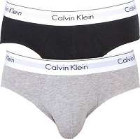 Calvin Klein 2 PACK - pánske slipy NB1084A-BHY XL