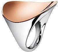 Calvin Klein Bicolor prsteň Undulate KJ1APR2002 57 mm