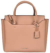 Calvin Klein Dámska kabelka Worked Tote Dark Sand