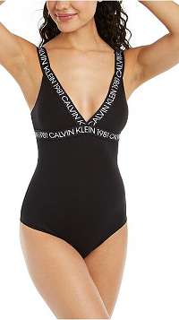 Calvin Klein Dámske body Bodysuit QF5489E-001 M
