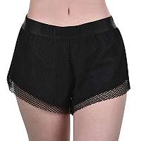 Calvin Klein Dámske kraťasy Mesh Laye r Short KW0KW00706-094 PVH Black L