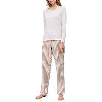 Calvin Klein Dámske pyžamo L / S Pant Set QS6350E-OPV L