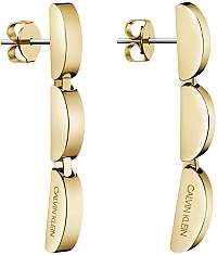 Calvin Klein Dlhé oceľové náušnice Wavy KJAYJE100200