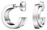 Calvin Klein Oceľové náušnice kruhy Loud KJ6AME080100