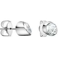 Calvin Klein Oceľové náušnice s kryštálom Brilliant KJ8YME040500
