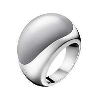 Calvin Klein Oceľový prsteň s kameňom Ellipse KJ3QWR0201 mm