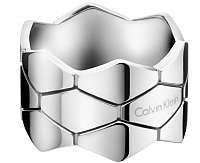 Calvin Klein Oceľový prsteň Triple Snake KJ5DMR0002 60 mm