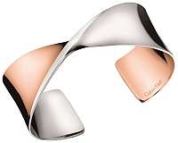 Calvin Klein Otvorený bicolor náramok Supple KJ7SPF2003 62 x