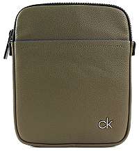 Calvin Klein Pánska taška Ck Direct Flat Crossover Olive