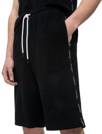 Calvin Klein Pánske kraťasy Towelling Short KM0KM00323-001 Black M