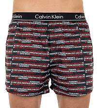 Calvin Klein Pánske trenky Boxer Traditional NB1524A-7VG Statement Logo Black M