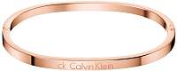 Calvin Klein Pevný bronzový náramok Hook KJ06PD1001 5,8 x 4,6 cm - S